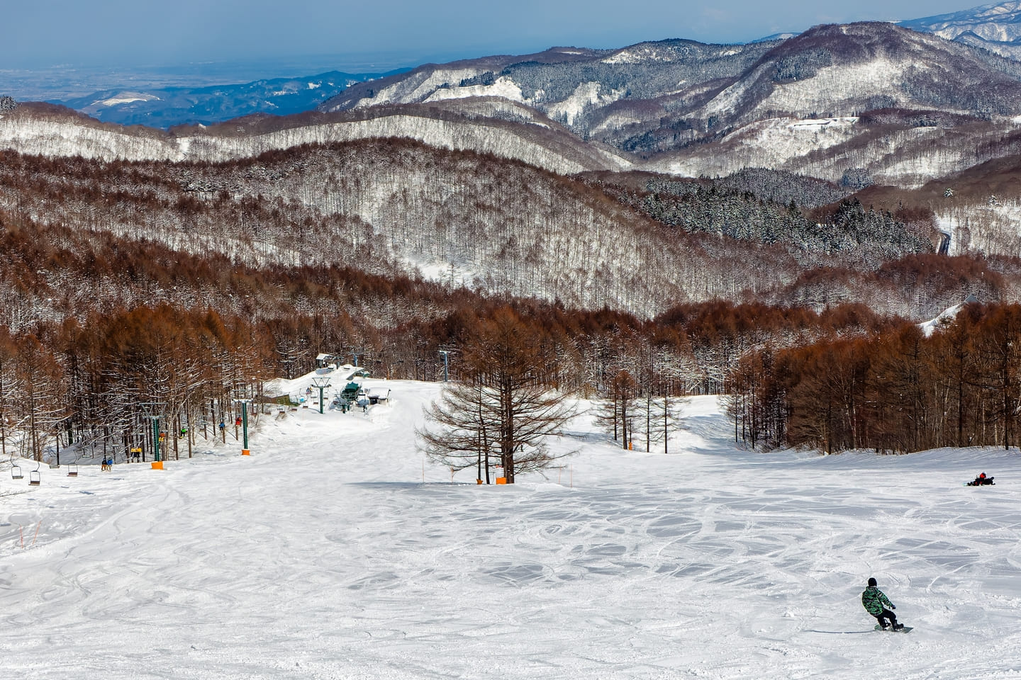 Madarao in Japan is a detour ski vacation resort