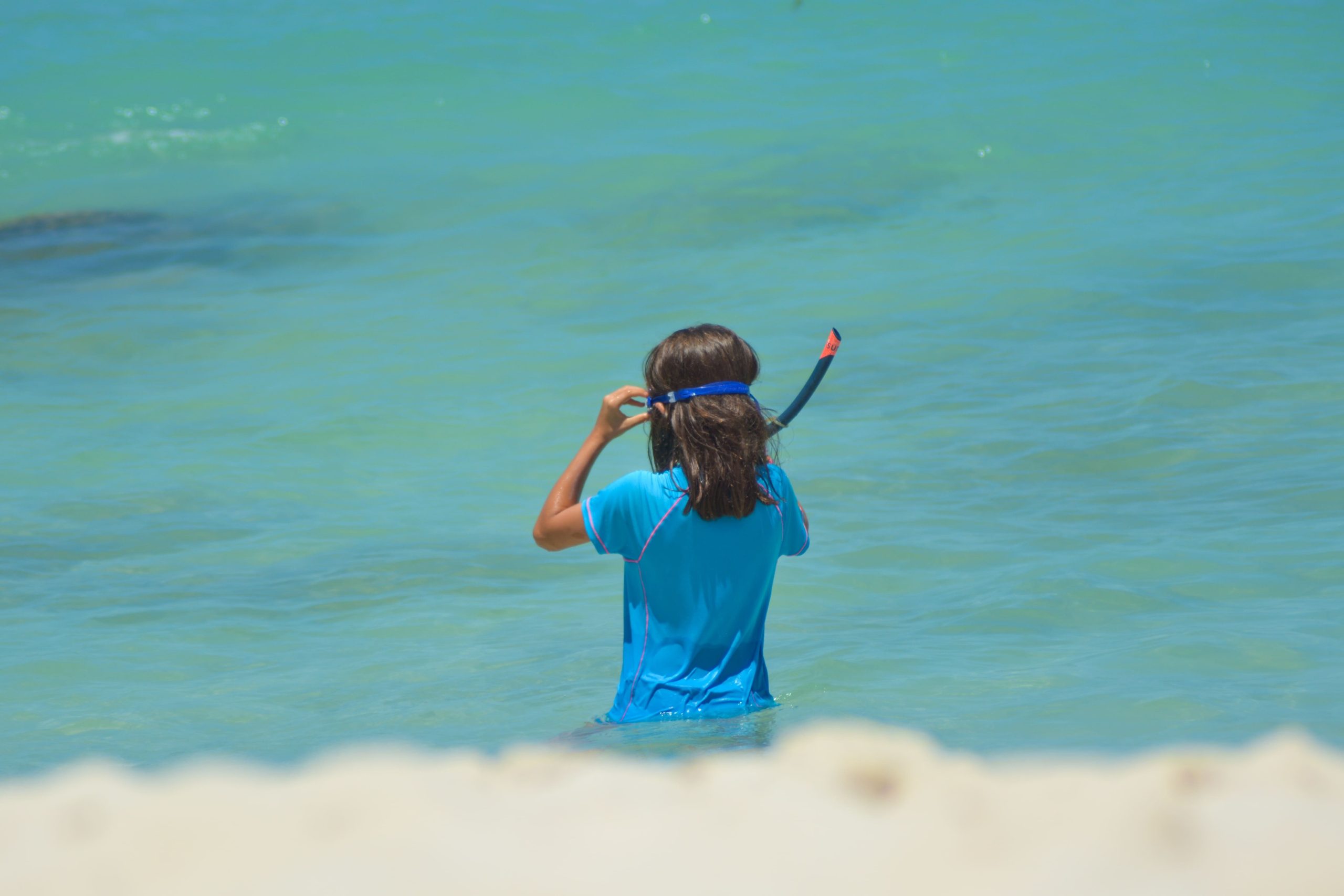 Arubas-Baby-Beach-–-A-Family Places to Snorkel in the Caribbean